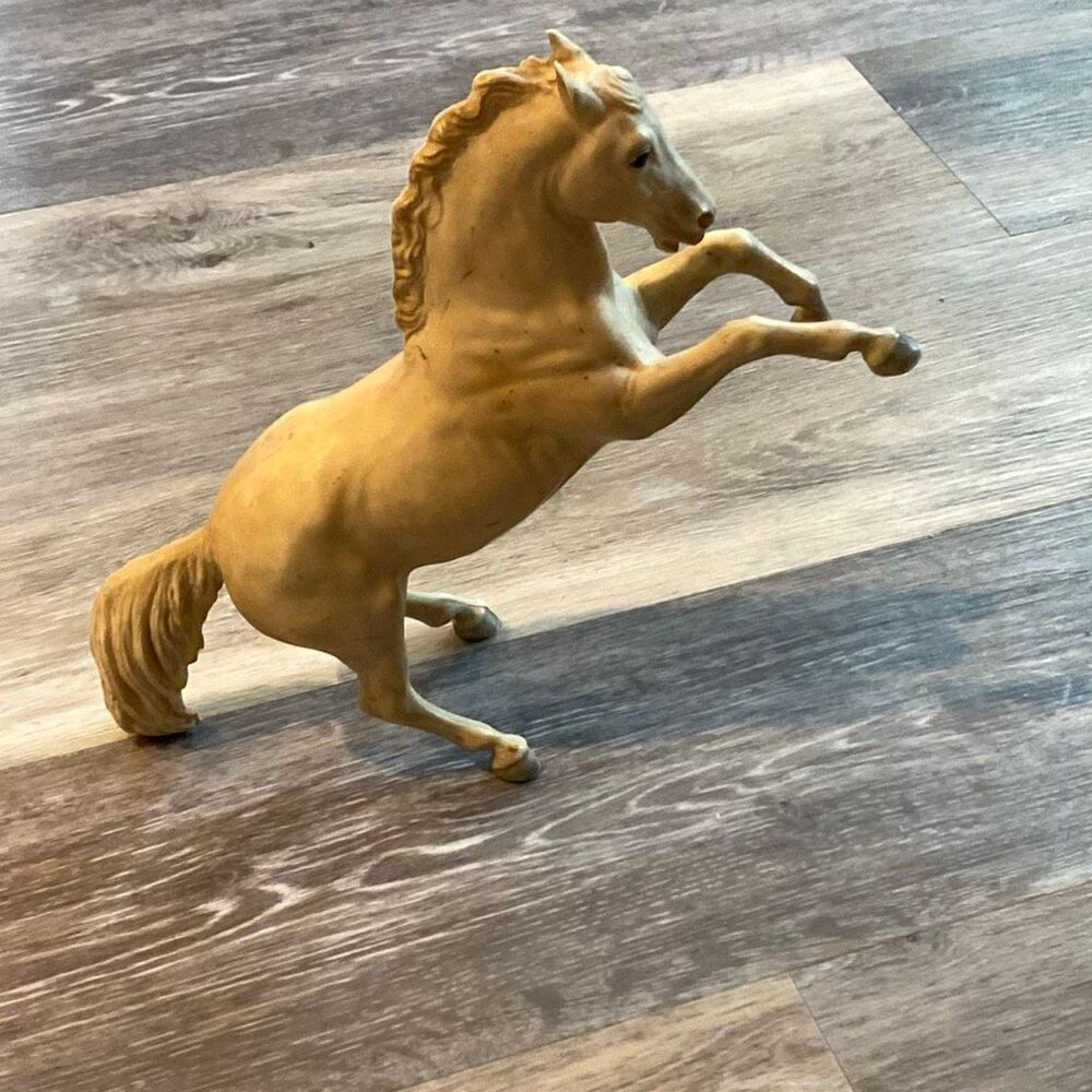 Vintage 1960s Breyer #180 Rex Alabaster Lipizzan Rearing Stallion